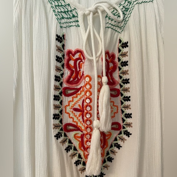 Stitch Fix HAZEL Gauze Embroidered Top - Size M - Picture 2 of 12